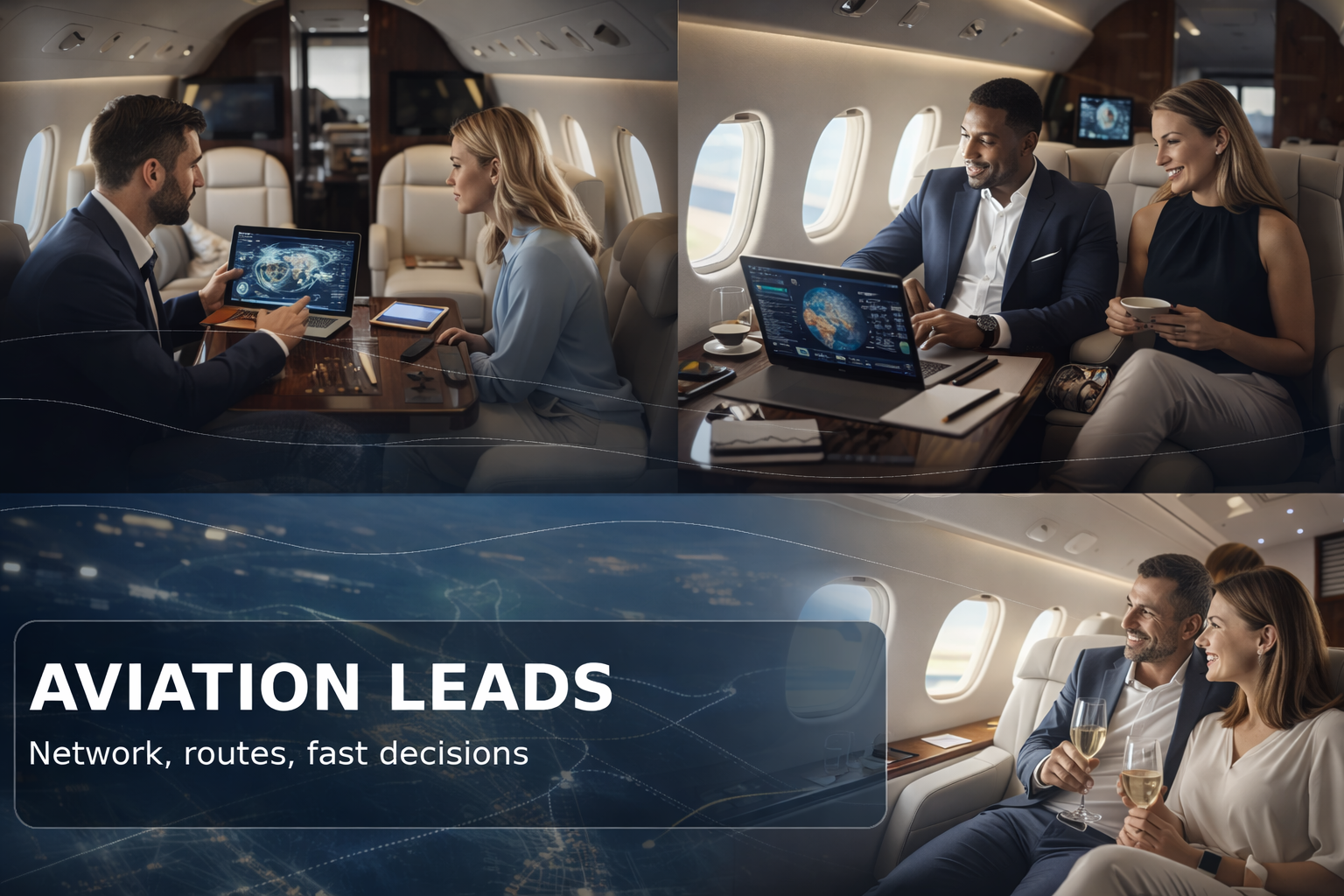 Private aviation network concept for empty leg flights in California